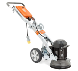 Pulidora industrial Husqvarna PG 280 eficiente para espacios pequeños.